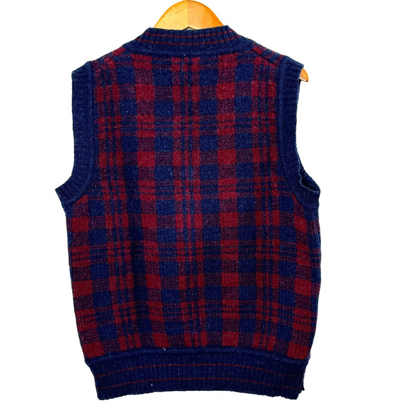 Vintage Chaps Ralph‎ Lauren shetland wool sweater vest - Picture 2 of 9